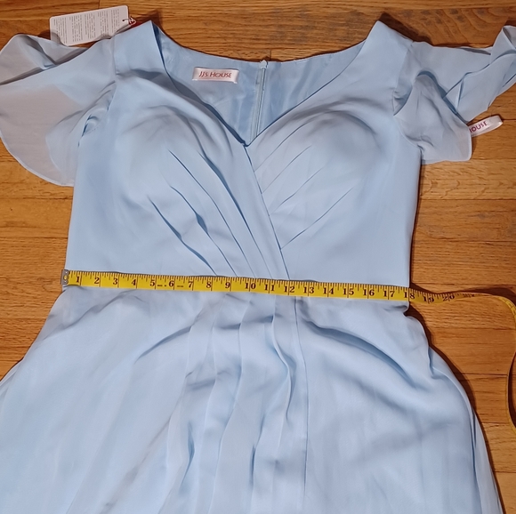 Elegant Blue Maxi Dress - Picture 11 of 16